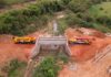 Reconstrução de ponte sobre o Córrego Boa Vista segue para fase final