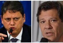 São Paulo: Tarcísio tem 56% dos votos válidos, e Haddad, 44%