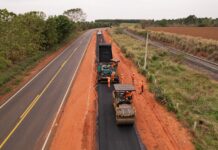 Estrada do 27: construção de ciclovia entra na fase final