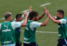 Palmeiras tem reforço em preparação para jogo contra o Avaí