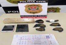 Adolescente é apreendido por tráfico de drogas em Valentim Gentil