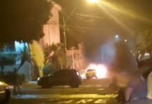 Incêndio destrói carro estacionado em rua de Rio Preto