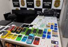 Polícia prende quadrilha investigada por fraudes bancárias em Valentim Gentil