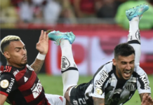 Santos protesta após erro de arbitragem na derrota para o Flamengo, e CBF suspende os envolvidos