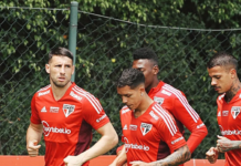 São Paulo volta aos treinos após derrota; André Anderson se aproxima de retorno