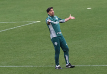 Treino do Palmeiras tem Tabata em recuperação e trabalhos técnicos e táticos com o elenco