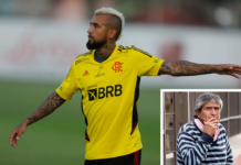 Pai de Vidal, do Flamengo, morre no Chile; jogador decide disputar final contra o Corinthians