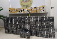 Homem é flagrado com 281 tijolos de cocaína em rodovia de Araçatuba