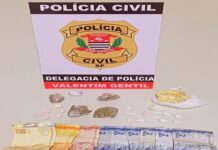 Polícia Civil prende traficante em Valentim Gentil