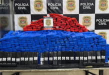 Homem é preso após ser flagrado com quase 800 kg de maconha em fundo falso de caminhão