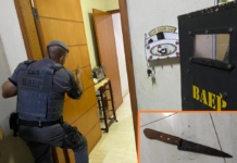 Homem é preso após manter companheira e enteado como reféns