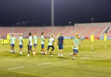 Brasil faz último treino antes da estreia na Copa contra a Sérvia; veja escalação
