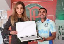 Leila diz ter acerto verbal para renovação de Dudu com o Palmeiras: “Falta a assinatura”