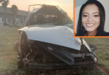 Passageira morre após carro bater em placa de sinalização e capotar na Rodovia Euclides da Cunha