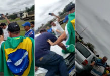 Sete manifestantes bolsonaristas atropelados durante bloqueio em Mirassol têm alta médica