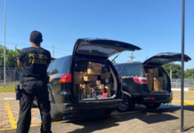 PF cumpre mandados em Jales durante operação de combate ao contrabando de cigarros