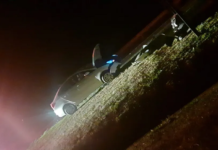 Pneus espalhados na pista provocam acidente na rodovia Marechal Rondon em Birigui