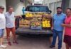 Assary e empresas parceiras da cidade fazem doação de frutas