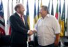 Carlão Pignatari, presidente da Alesp, recebe a visita do presidente da Assembleia Legislativa do Estado do Maranhão