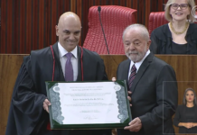 Lula e Alckmin são diplomados no TSE