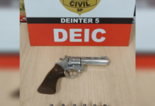 Jovem suspeito de matar padrasto a tiros é preso por porte ilegal de arma de fogo em Rio Preto