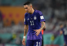 Di María e Papu Gómez desfalcam treino da Argentina e aumentam dúvidas para quartas de final