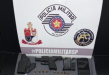 Homem é preso com pistola 9mm no bairro Palmeiras I