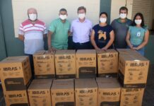 Amigos de Valentim Gentil doam 45 mil copos descartáveis à Santa Casa