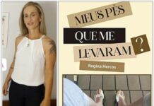 Escritora votuporanguense Regina Hercos lança seu segundo livro ‘Meus pés que Levaram?’