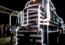Trem de Natal percorre região a partir desta segunda-feira
