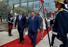 Tarcísio de Freitas é empossado Governador do Estado de São Paulo