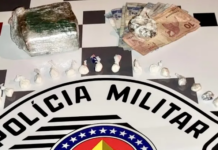 Três jovens são detidos suspeitos de envolvimento com o tráfico