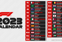 F1 confirma temporada 2023 com 23 etapas e sem o GP da China