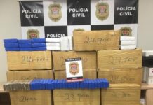 Presos pela DISE com 500 kg de maconha são condenados a 40 anos