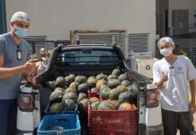Produtores de Álvares Florence fazem doação para Santa Casa