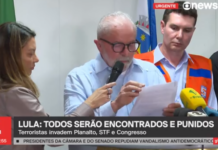 Lula decreta intervenção federal no Distrito Federal