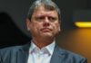 Governador de São Paulo, Tarcísio de Freitas, testa positivo para Covid-19