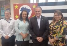 Edinalva Barnabé e Jezebel Silva se reúnem com secretário estadual de Turismo