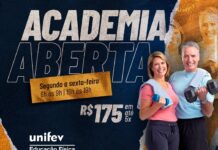 Academia UNIFEV está com inscrições abertas