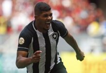 Erison no São Paulo: negócio terá perdão de parte de dívida do Botafogo como pagamento