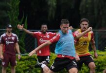 São Paulo volta aos treinos ainda com os desfalques de Igor Vinicius e Rafinha