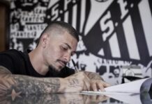 Alison é regularizado no BID, mas não joga fase de grupos do Paulista pelo Santos