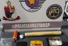 Polícia Militar prende suspeito por tráfico de drogas em Votuporanga