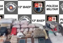 Dupla é presa com drogas e R$ 7,9 mil em Birigui