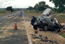 Acidente deixa dois mortos e quatro feridos em rodovia de Icém
