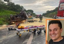 Acidente entre carro e caminhão mata homem em rodovia de Pontalinda