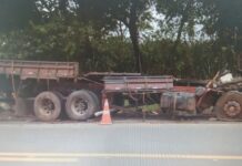 Acidente mata caminhoneiro na Rodovia Assis Chateaubriand