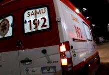 Mãe e filha são atropeladas por carro em Novo Horizonte; mulher morreu