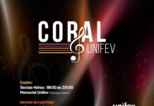 Coral Unifev está com inscrições abertas para temporada 2023