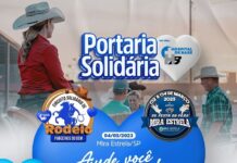 Em parceria humanitária, Festa de Peão de Mira Estrela faz portaria solidária para o HB